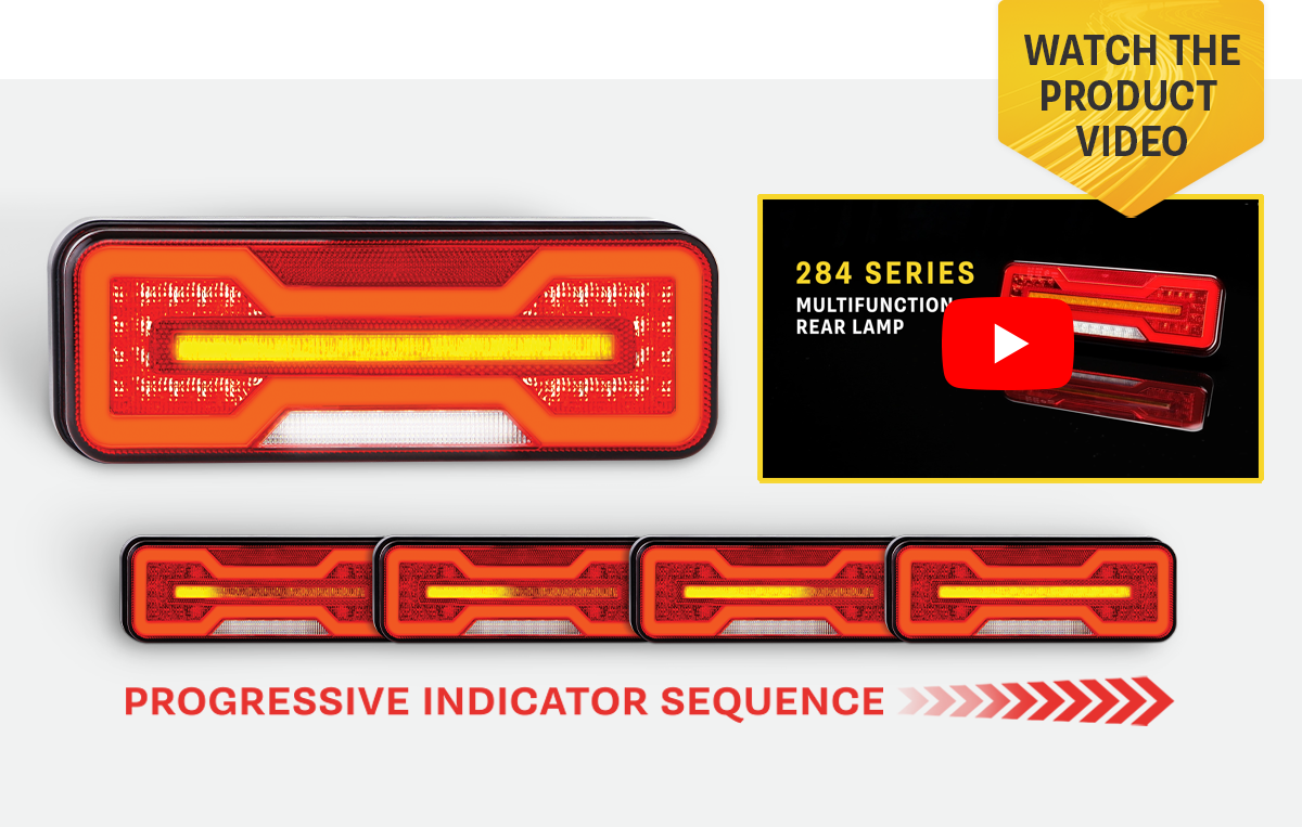 NEW Product Release - 284 Series Multifunction Rear Lamp